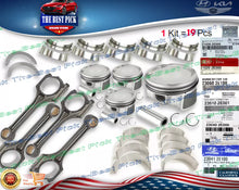 Load image into Gallery viewer, Connecting Rod &amp; Piston &amp; Ring Set For 11-16 Kia Forte 12-16 Hyundai Elantra 1.8