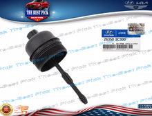 Load image into Gallery viewer, Genuine Oil Filter Cap OEM Genesis Sorento Veracruz V6-3.8L 2008-2012 263503C300