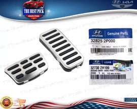 ⭐GENUINE⭐ Aluminum Cover Accelerator & Break Pedal (Set) For various Hyundai Kia