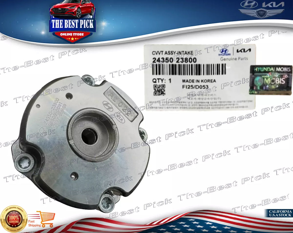 ⭐GENUINE⭐ CVVT Camshaft Sprocket for 04-11 Kia Soul Spectra Sportage 2435023800