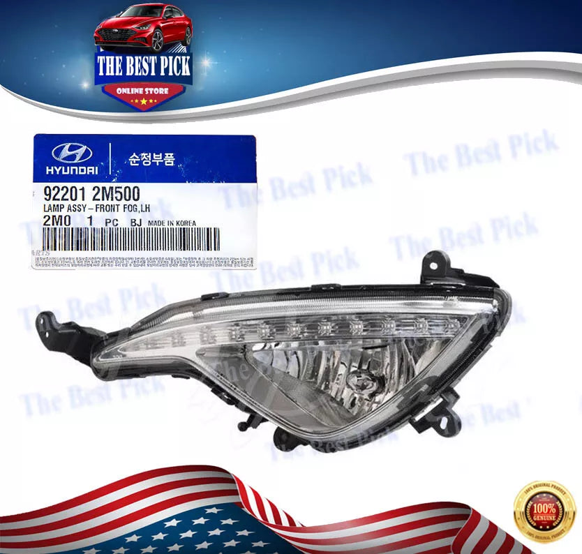 ⭐GENUINE⭐ Fog Lamp Light LEFT W/O LED For Genesis Coupe 2013-2016 922012M500