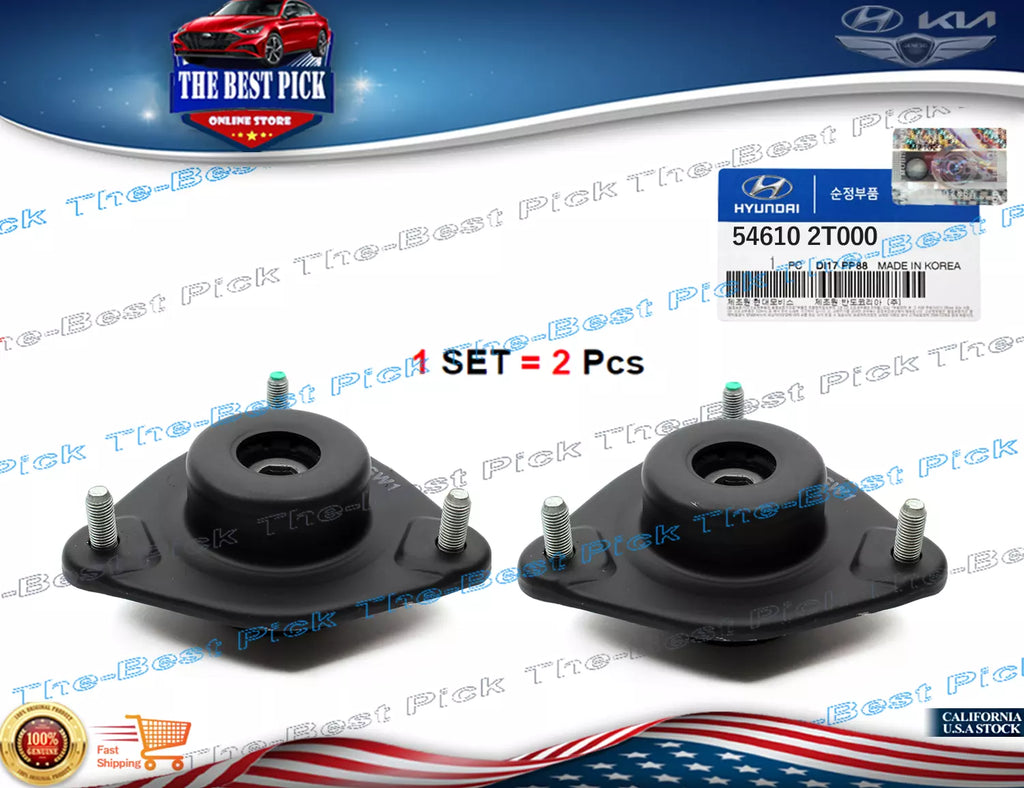 ⭐GENUINE⭐ Strut Mount FRONT 2 PCS For 2011-2016 Hyundai Azera Sonata Kia Optima