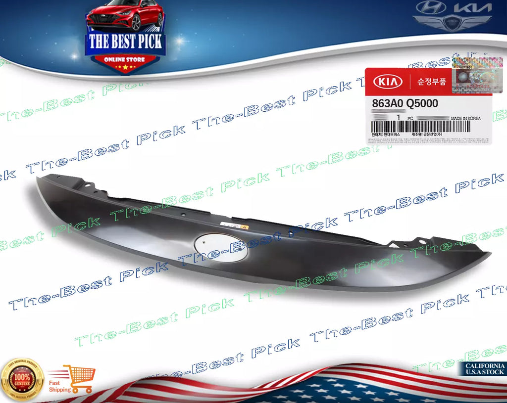 ⭐GENUINE⭐Kia Seltos 2020-2021 Front Bumper Upper Grille Molding Cover 863A0Q5000