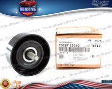 Load image into Gallery viewer, ⭐GENUINE⭐ BELT IDLER PULLEY FOR 10-16 HYUNDAI KIA 2528725010 *SEE COMPATIBILITY*