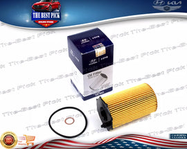 ⭐GENUINE⭐ Oil Filter for 10-19 Azera Santa Fe Cadenza Sedona Sorento 263203CAA0