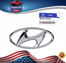 Load image into Gallery viewer, GENUINE Front Grille Logo Emblem for 11-13 Hyundai Elantra Sedan 863533X000