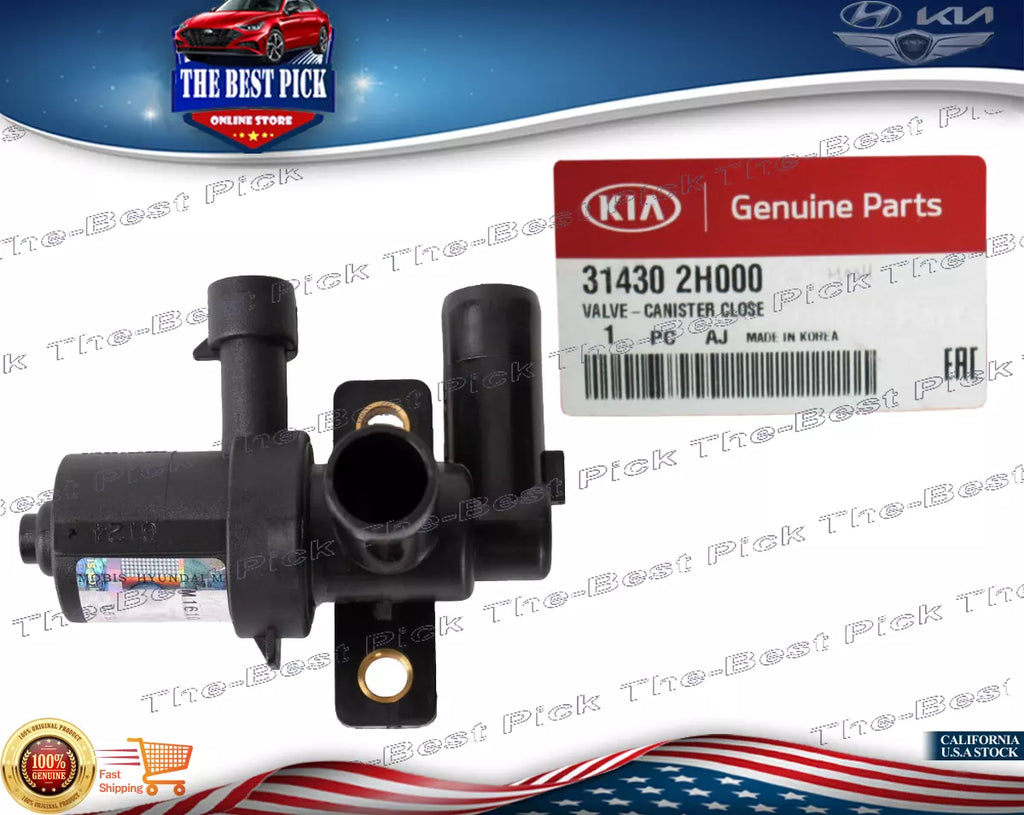 ⭐GENUINE⭐ VAPOR CANISTER PURGE VALVE SOLENOID HYUNDAI ELANTRA 07-10 314302H000