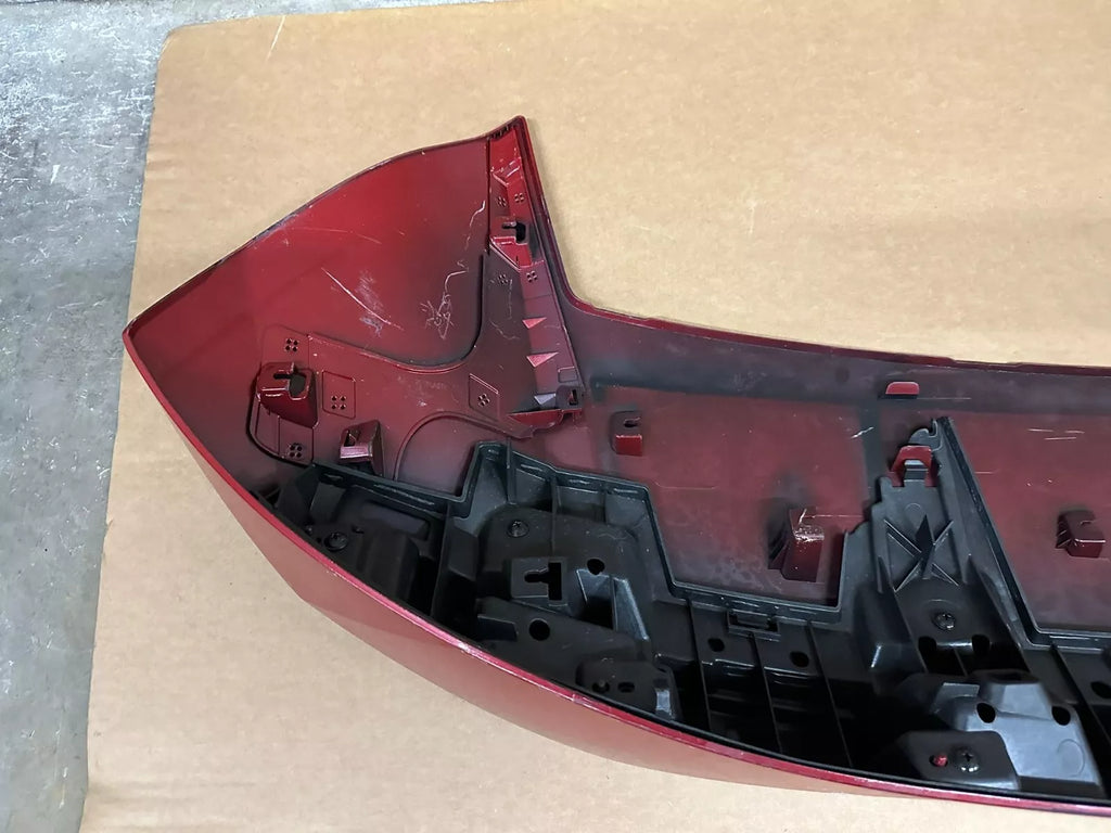 2021 2023 HYUNDAI ELANTRA REAR TRUNK SPOILER WITH CAMERA HOLE RED