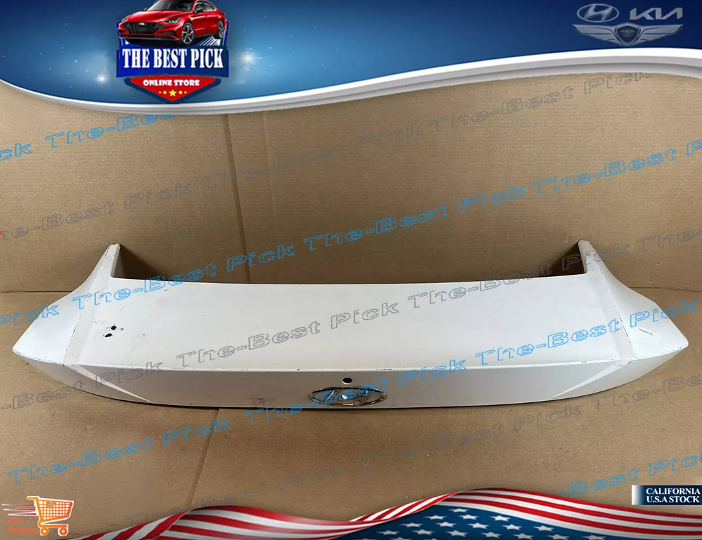 2021-2023 HYUNDAI ELANTRA ⭐OEM⭐ REAR TRUNK SPOILER WITH CAMERA HOLE 87361AA100