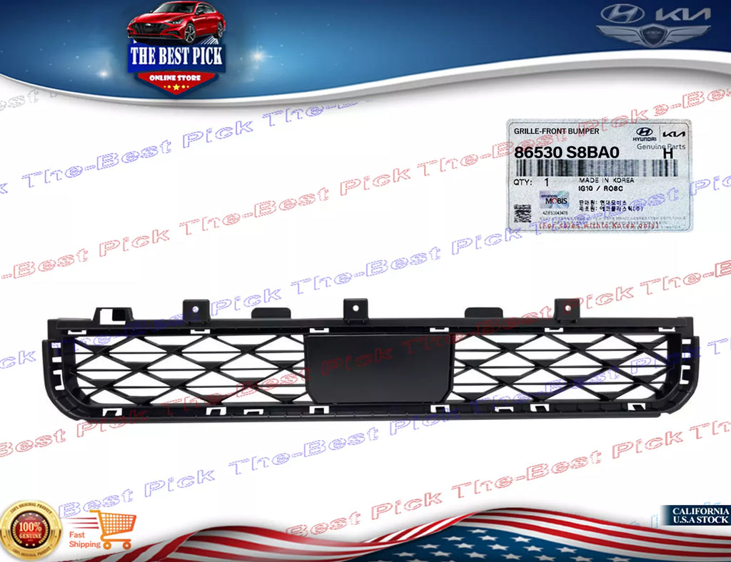 ⭐GENUINE⭐ Grille Front Bumper LOWER 2021-2022 Palisade Calligraphy 86530S8BA0