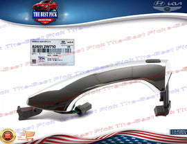 ⭐GENUINE⭐ Front Outside Door Handle SMART Chrome LEFT 13-19 Santa Fe 826512W710