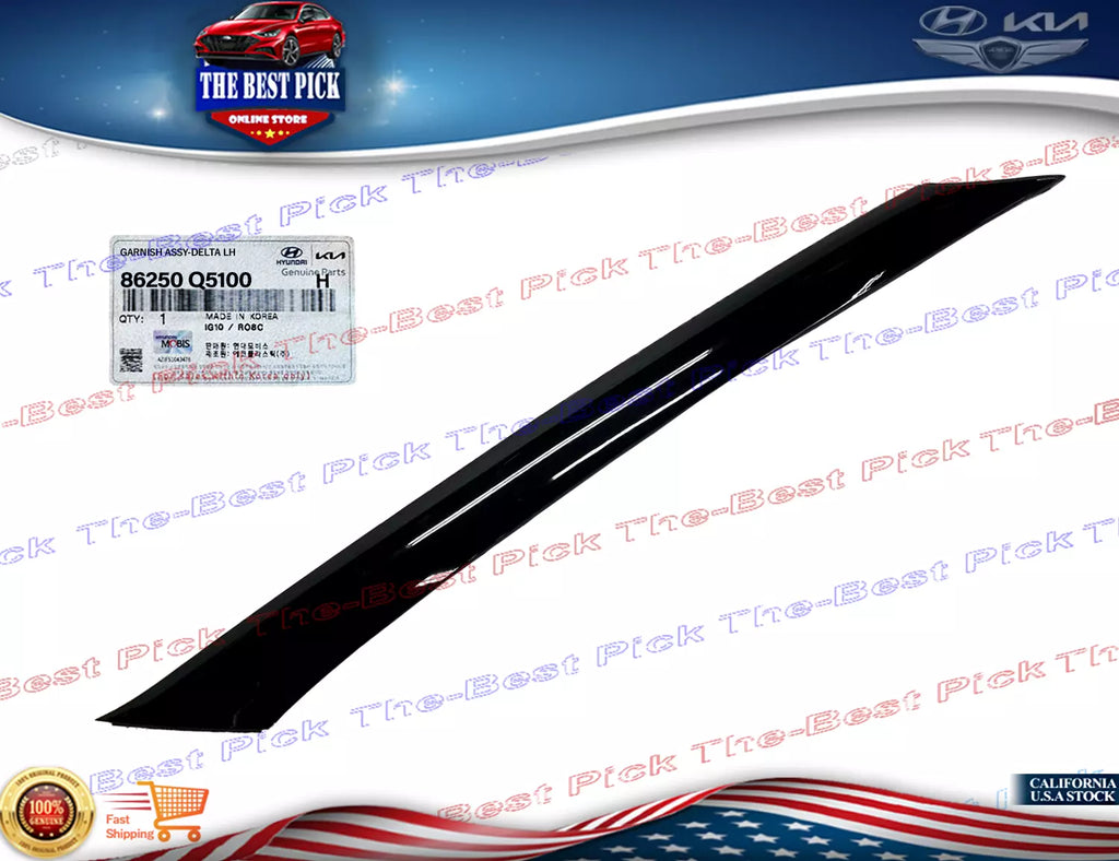 ⭐GENUINE⭐ Windshield Trim Pillar Molding LEFT 2020-2024 Kia Seltos 86250Q5100