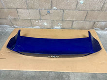 Load image into Gallery viewer, 2021 2023 HYUNDAI ELANTRA REAR TRUNK SPOILER WITH CAMERA HOLE BLUE