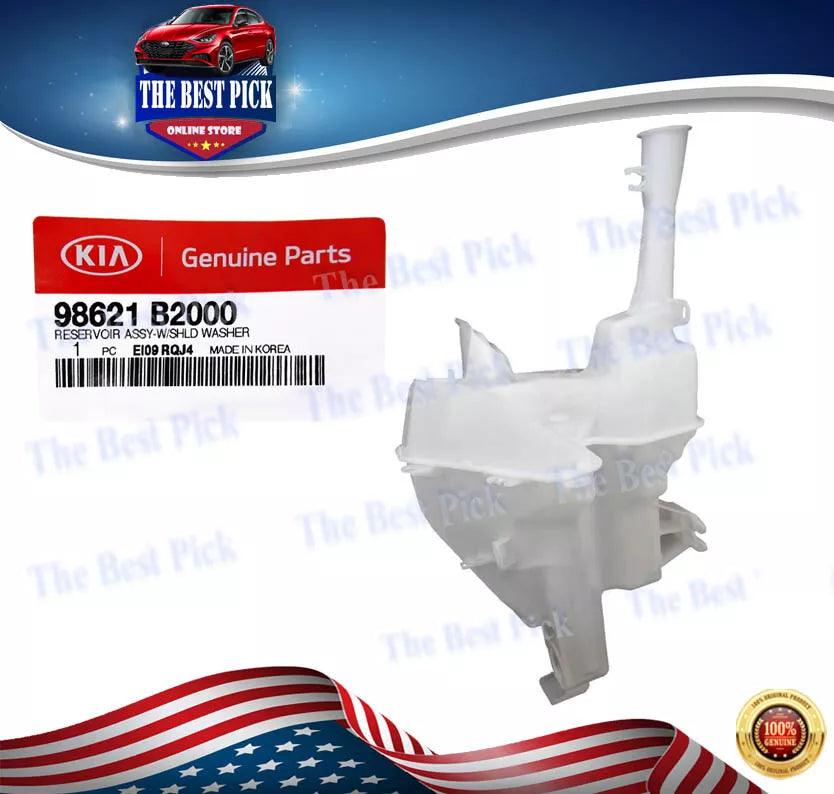 ⭐GENUINE⭐ WIPER WASHER WINDSHIELD RESERVOIR TANK KIA SOUL 2014-2019 98621B2000