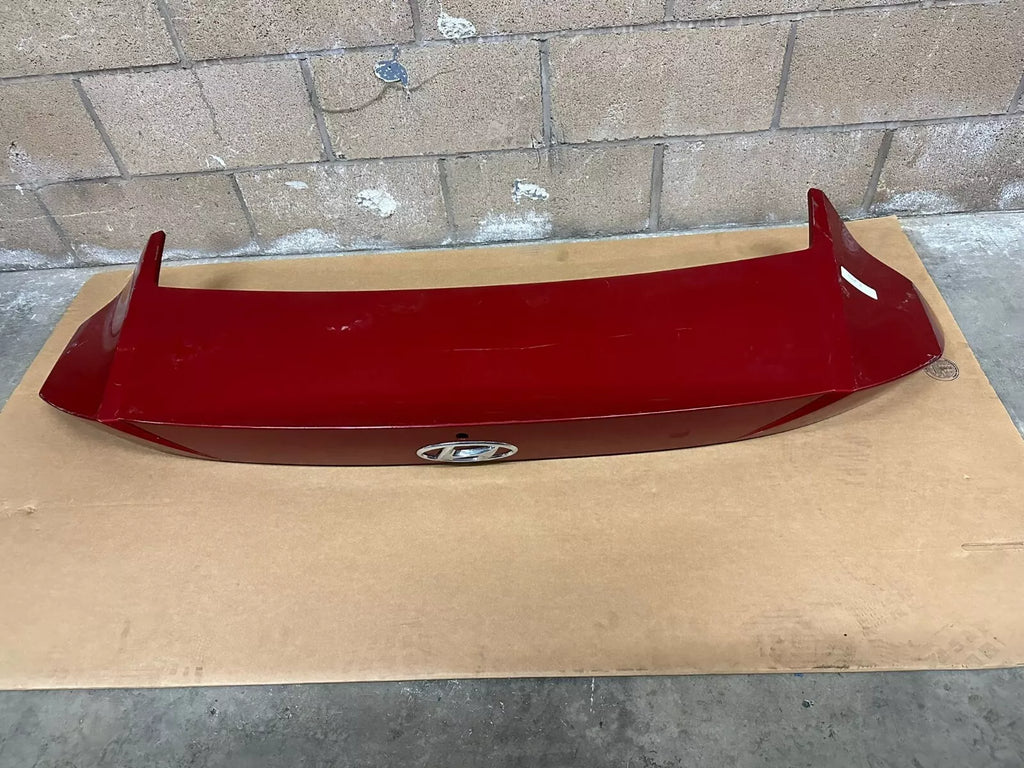 2021 2023 HYUNDAI ELANTRA REAR TRUNK SPOILER WITH CAMERA HOLE RED