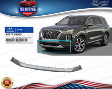 Load image into Gallery viewer, ⭐GENUINE⭐ 2020-22 Hyundai Palisade Front Skid Plate Chrome Cover Trim 86577S8000