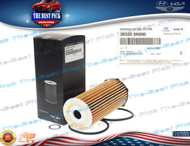 ⭐GENUINE⭐ Oil Filter For 21-23 GENESIS G80 GV70 GV80 Carnival 3.5L 263203N000