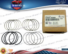 Load image into Gallery viewer, ⭐GENUINE⭐ Ring Set Piston Santa Fe Sport Sonata Optima Sorento 2.4L 230402G500