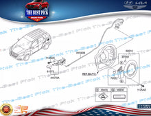 Load image into Gallery viewer, ⭐GENUINE⭐ H2 GAS Fuel Filler Door for 2015-2017 Hyundai Tucson 695104W000-PKW