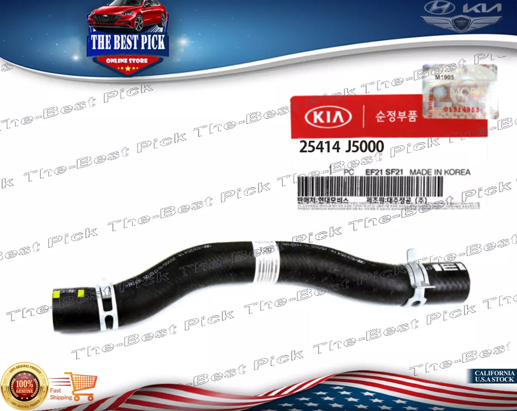 ⭐GENUINE⭐ HOSE ASSY-RADIATOR,UPR 2.0L STINGER 18-21 GENESIS G70 17-23 25414J5000