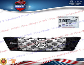 ⭐GENUINE⭐ Grille Front Bumper Radiator 2022-2023 Hyundai Kona N-Line 86350J9NA0