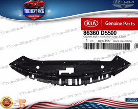 ⭐GENUINE⭐ Front Upper Grille Closing Plate Sight Shield Cover Optima 2019-2020