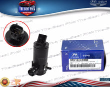 Load image into Gallery viewer, ⭐GENUINE⭐ WINDSHIELD WASHER PUMP FOR 2001-2011 ACCENT RIO SANTA FE 985101C000