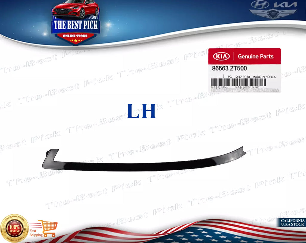 ⭐GENUINE⭐ Front Bumper Trim Molding DRIVER for 2014-2015 Kia Optima 865632T500