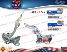 ⭐GENUINE⭐ Hood Hinge LEFT + RIGHT SET 2PCS For 2010-2016 Hyundai Genesis Coupe
