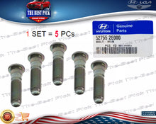 Load image into Gallery viewer, ⭐GENUINE⭐ 5 PCS Wheel Stud Hub Bolt Hyundai/Kia 527552E000 *See compatibility*