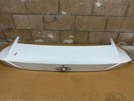 2021 2023 HYUNDAI ELANTRA REAR TRUNK SPOILER WITH CAMERA HOLE WHITE