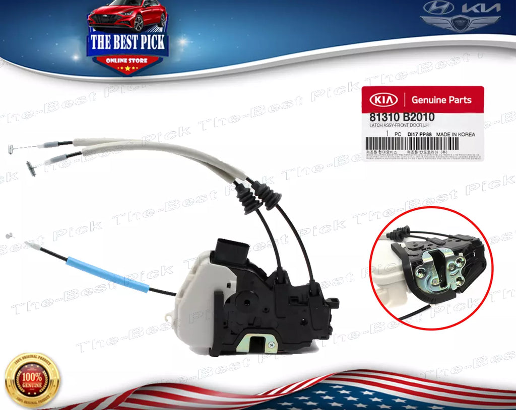 ⭐GENUINE⭐ Kia Front Door Lock Actuator LH for 2014-2019 Soul 81310B2010