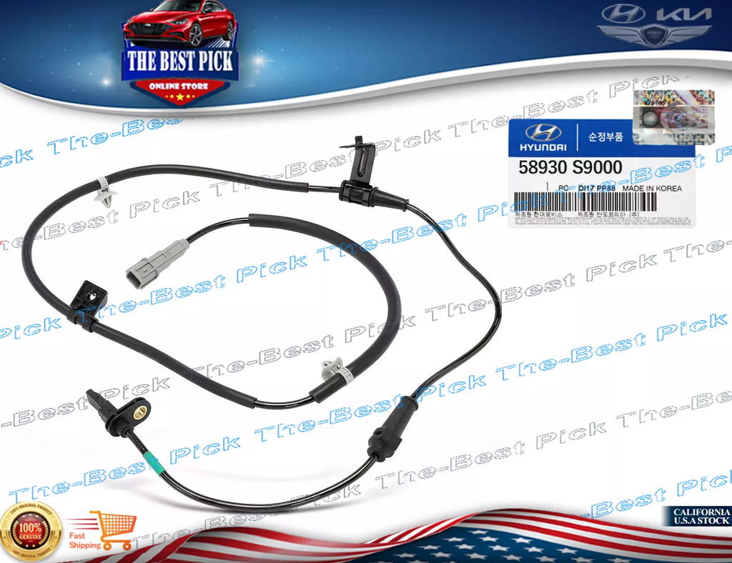 GENUINE Front Driver Side ABS Wheel Sensor for Hyundai Palisade 20-21 58930S9000