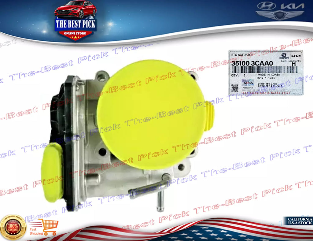 ⭐GENUINE⭐ THROTTLE BODY ASSEMBLY for 12-19 HYUNDAI 14-18 KIA 3.3L 351003CAA0