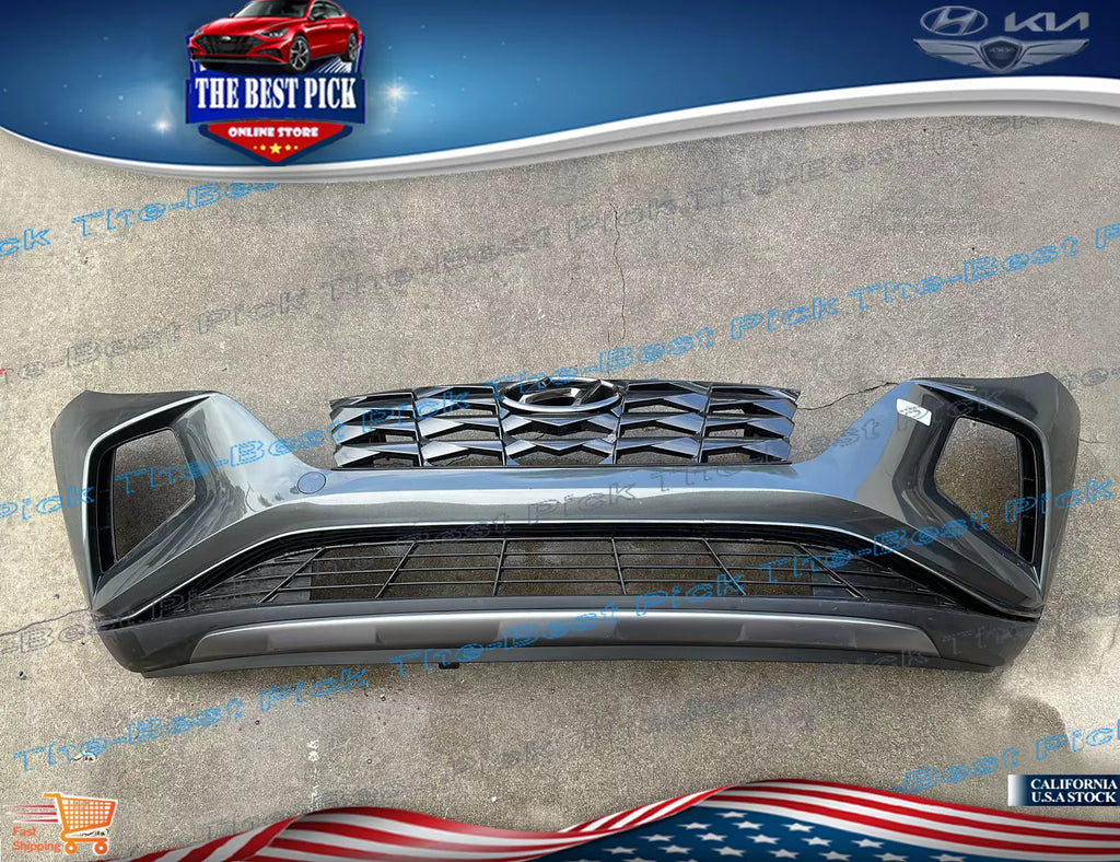 2022-2024 HYUNDAI TUCSON SEL & SE FRONT BUMPER WITH GRILL ⭐OEM⭐ 86511N9000