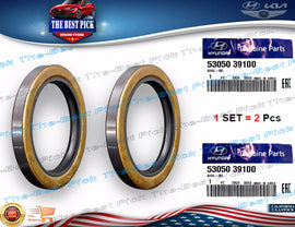 ⭐GENUINE⭐ 2 PCS REAR DIFFERENTIAL PINION SEAL For 05-18 HYUNDAI KIA 5305039100