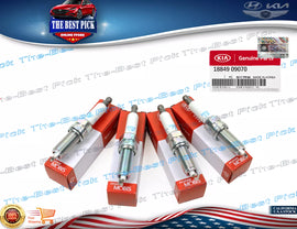 Genuine 4 PCS Spark Plug For Optima HYBRID 17-19~Sonata HYBRID 16-19 1884909070