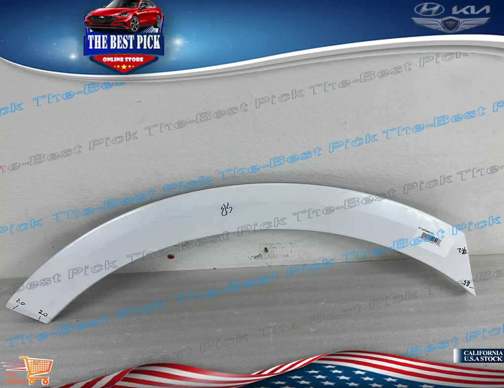 2021-2024 GENESIS GV80 ⭐OEM⭐Rear Fender Wheel Molding Right Passenger 87742T6000