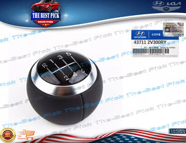 Genuine 6-Speed Shift Knob For 13-17 Veloster KIA FORTE SEDAN, KOUP 437112V300RY