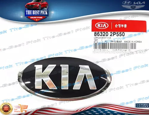 ⭐GENUINE⭐ 863202P550 Rear Trunk Tail KIA Logo Emblem For Kia Sorento 2013-2014