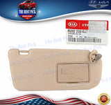 ⭐GENUINE ⭐ Sun Visor Beige PASSENGER RIGHT for 06-08 Kia Optima 852022G010J7