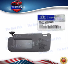 Load image into Gallery viewer, Genuine Sun Visor GRAY Left Driver Side FOR Hyundai Elantra 07-2010 852012H0208M