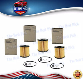GENUINE ⭐ 3 PCS ⭐ Oil Filter Sportag Tucson Elantra Kona Sonata 20~22 263502J000