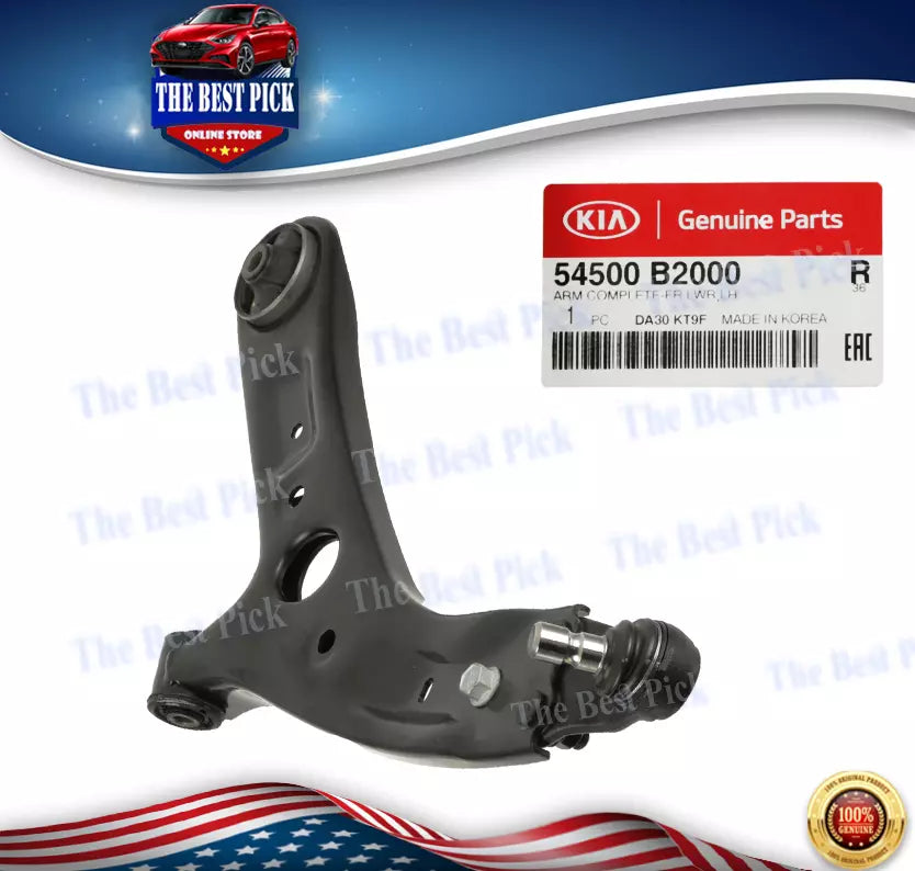 ⭐GENUINE⭐ Control Arm LOWER FRONT LEFT DRIVER for 2014-2019 Kia Soul 54500B2000