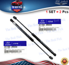 Load image into Gallery viewer, ⭐ Genuine ⭐ HOOD LIFT SUPPORT CYLINDER STRUT set=2 PCS SANTA FE 07-12 811602B000