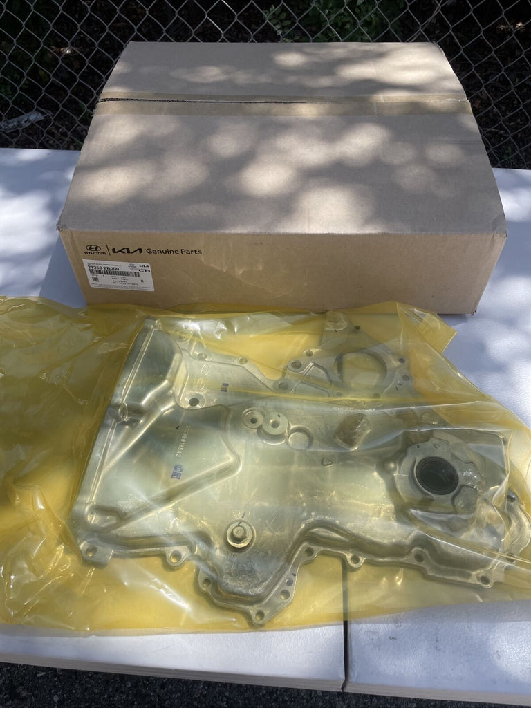 ⭐GENUINE⭐COVER ASSY-TIMING CHAIN OIL PUMP SOUL FORTE ELANTRA 2006-11 213502B000