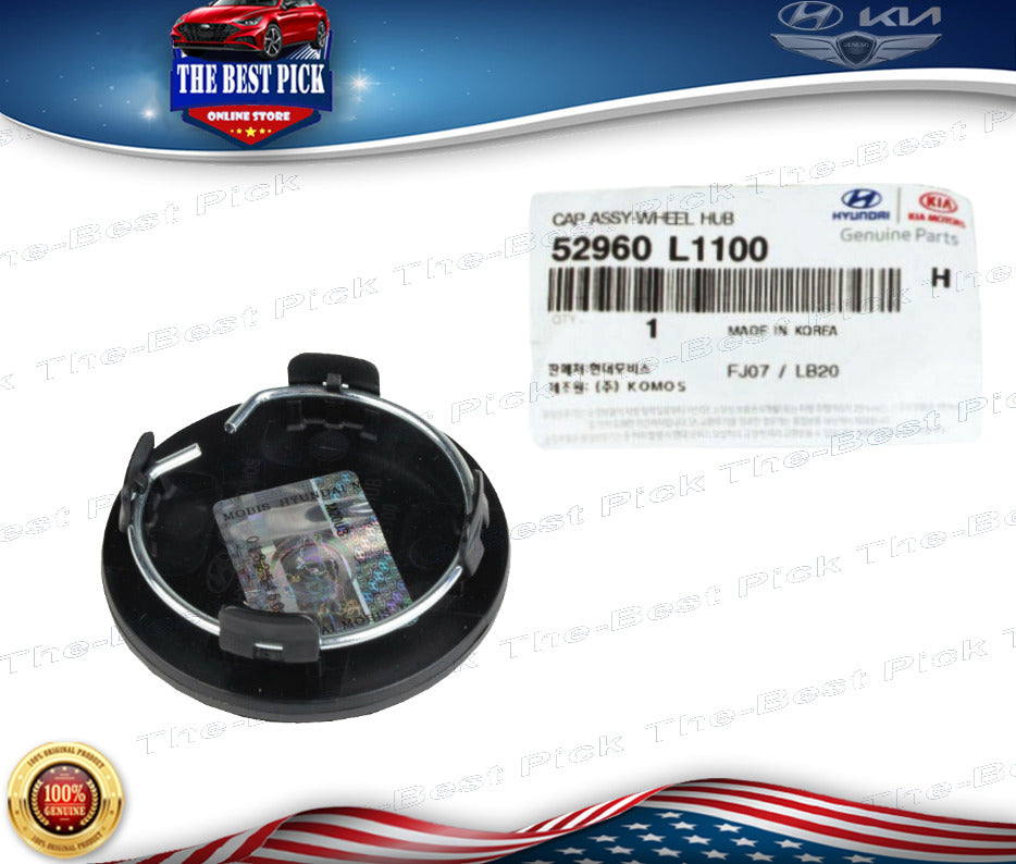 ⭐GENUINE⭐ Aluminium Wheel Center Cap For Ioniq Sonata Elantra 21-22 52960L1100