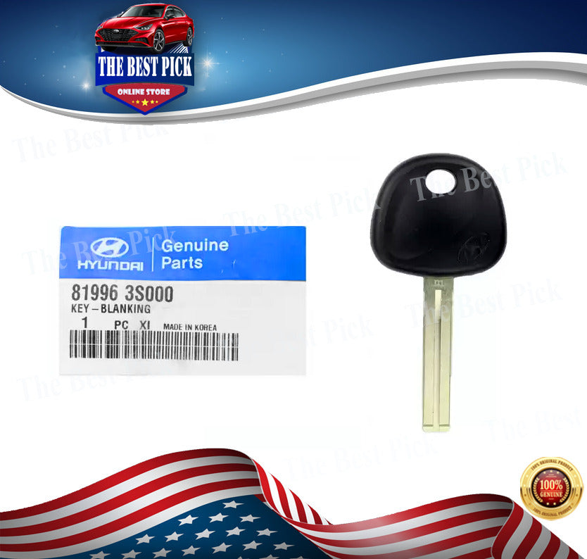 ⭐GENUINE⭐ Uncut Key Blank for 2011-2015 Hyundai Sonata Tucson 819963S000