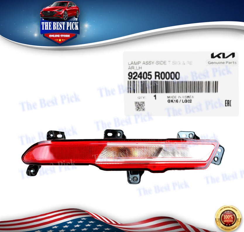 ⭐GENUINE⭐ REAR Bumper Backup Lamp Reflector LH for Kia Carnival 22-23 ...