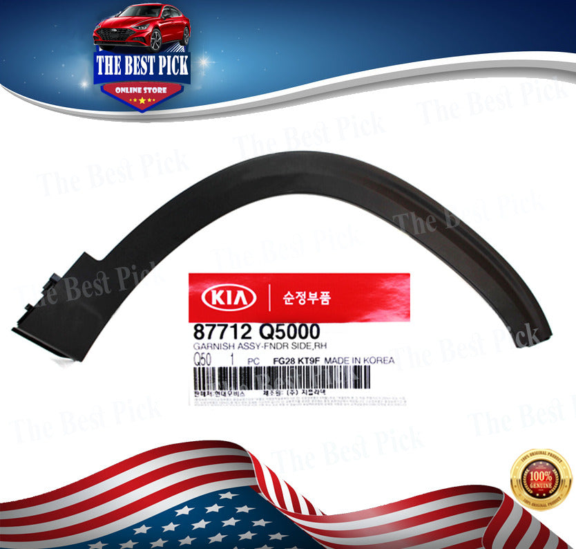 ⭐GENUINE⭐ FRONT Fender Wheel Molding Right fits Kia Seltos 2020-2022 87712Q5000